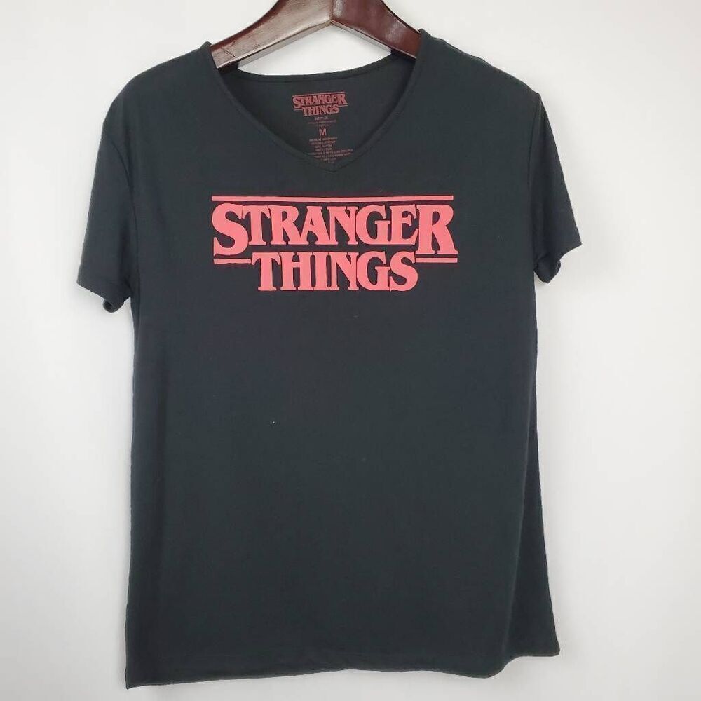 Stranger Things Medium Black T-shirt